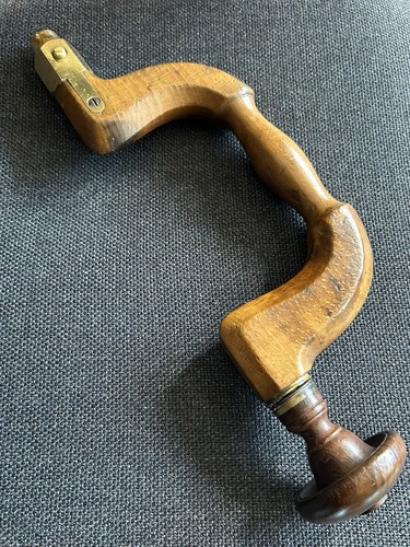 Antique c1850 beech brass - c1850,