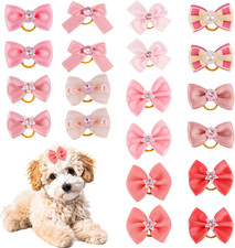 20pcs small dog - bows, with