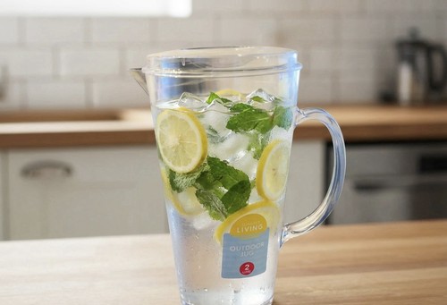Litre clear plastic - 2,