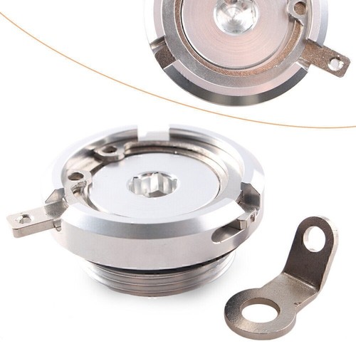 Silver oil filler cap - cap, fit