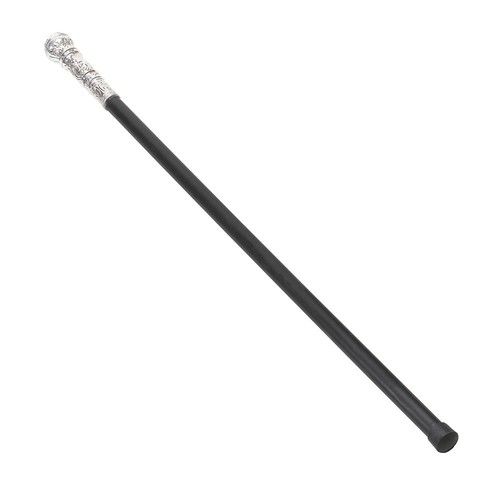 Versatile black cane with - black,
