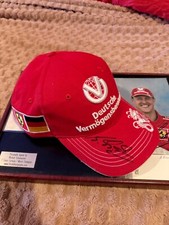 Michael schumacher autographed - schumacher,