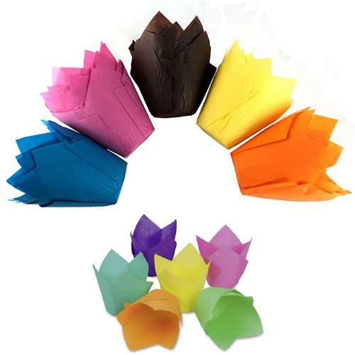 Vdl tulip muffin cases wraps - muffin,