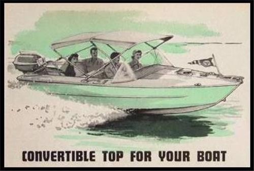 Boat cruiser convertible - convertible, top