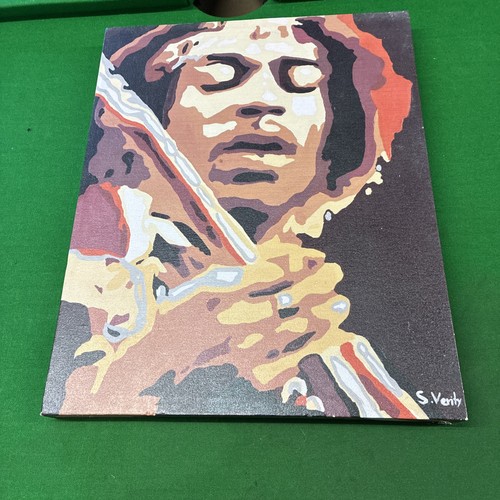 Jimi hendrix pop art cavas - pop,