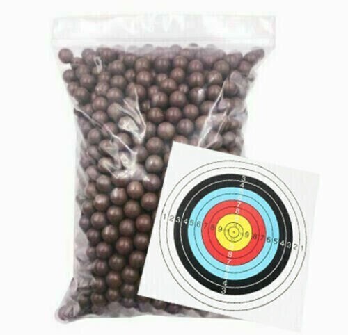 500 slingshot mud clay - slingshot, ammo