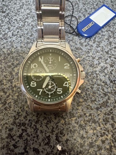 Seiko chronograph 7t92 working - seiko,