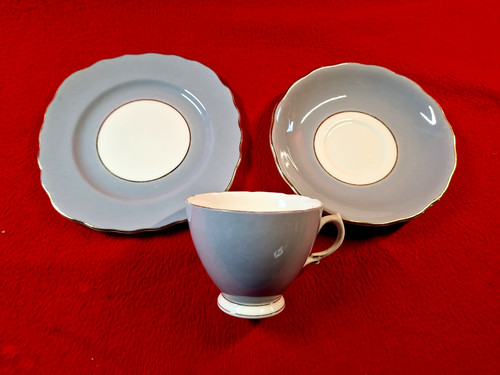 Colclough china grey - china, :