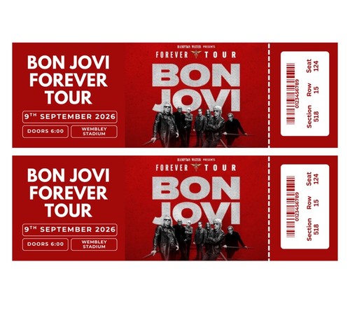 Bon jovi forever tour - forever,