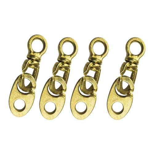 Brass marine flag - flag, hook