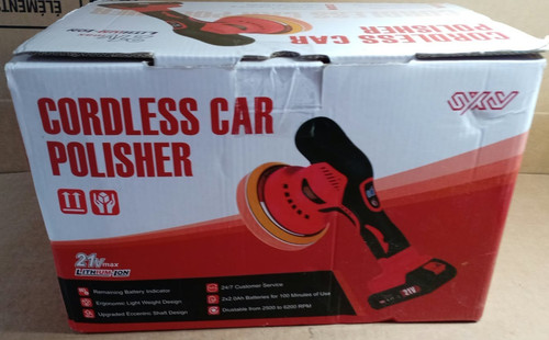 Car polisher cordless - car, 380w
