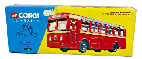 Corgi 34801 leyland tiger - corgi,