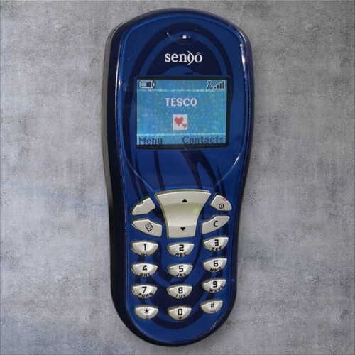 Sendo s325 mobile phone blue - sendo,