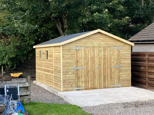 12ft x16 heavy duty garage - duty,