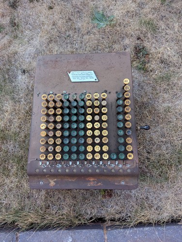 Comptometer felt tarrant mfg - &,