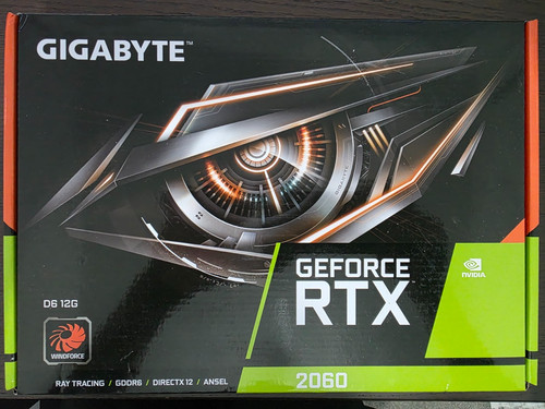 Gigabyte geforce rtx - 2060, d6