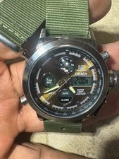 Men green band ohsen analog - band,