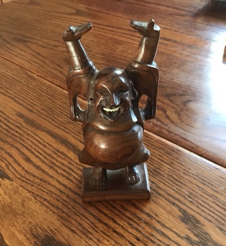 Standing laughing buddha - standing,
