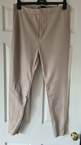 Zara faux leather leggings - faux,