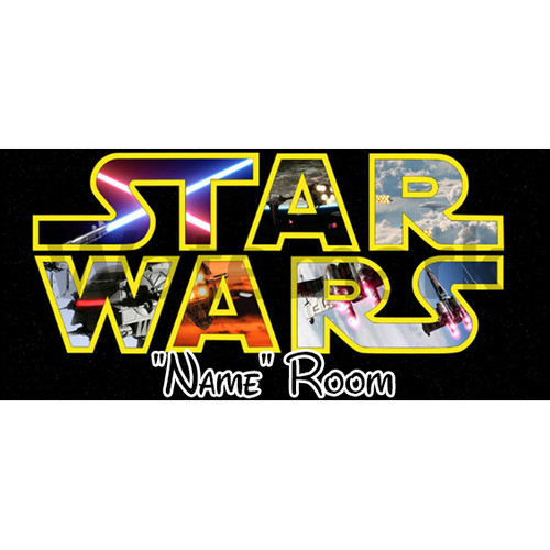 Star wars personalised bedroom - personalised,