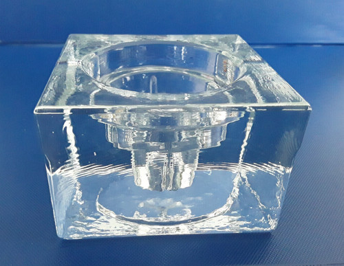 Heavy crystal glass square - heavy,