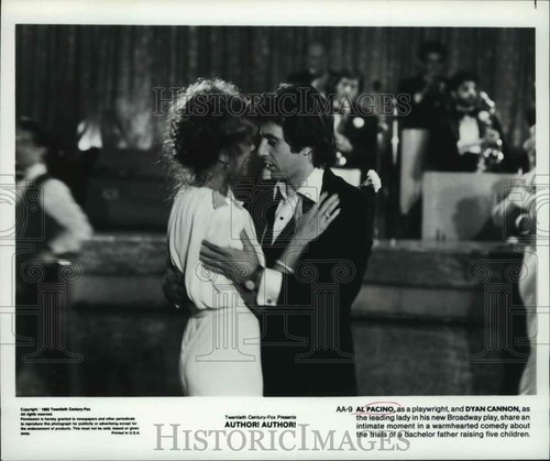 1982 press photo pacino - press,