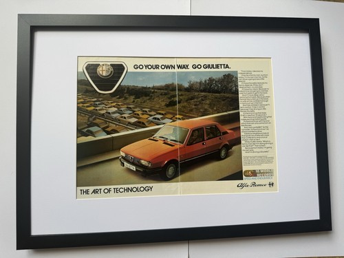 Framed 1983 alfa romeo - 1983,