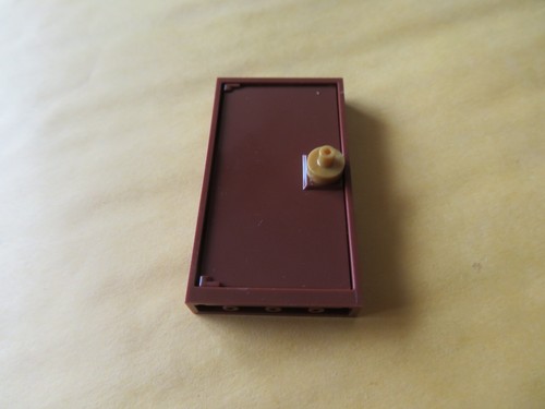 Lego reddish brown door frame - lego,