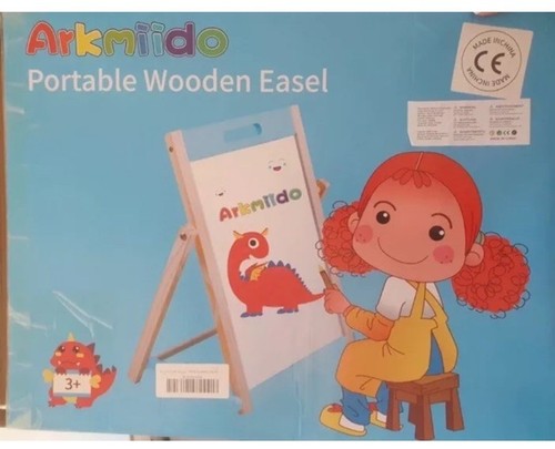 Kids wooden easel drawing art - kids,
