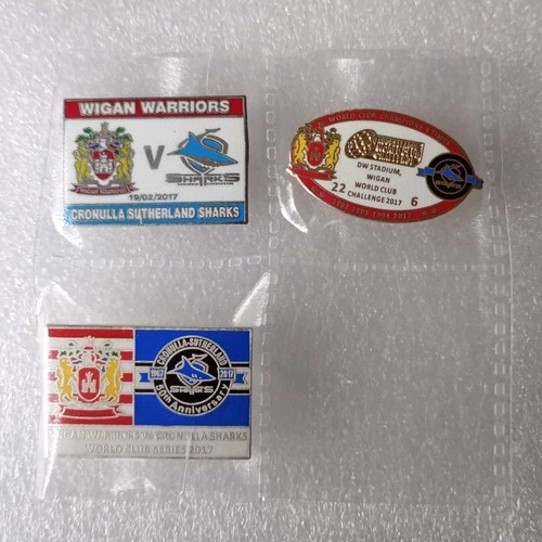 Various wigan warriors - 3x,