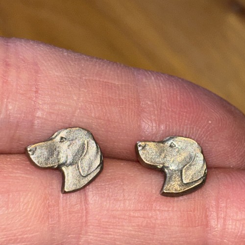 Labrador earrings pewter - labrador,