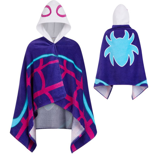 Girls ghost spider hooded - ghost-spider,