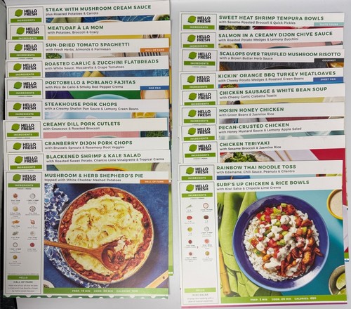 Hello fresh recipe card - hello,