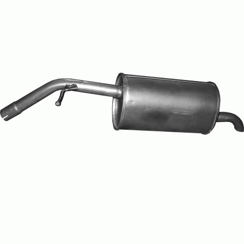Exhaust rear silencer for - rear,