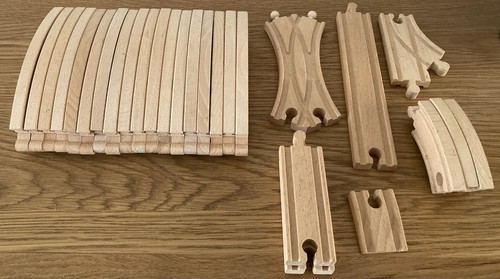 Brio wooden train - wooden, track
