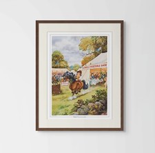 Thelwell pony print - thelwell,