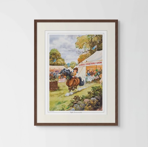 Thelwell pony print highly - thelwell,
