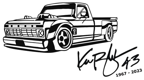 Ken block rip sticker car - ken,