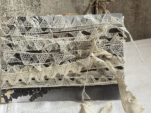 Antique bobbin laces - antique, laces,