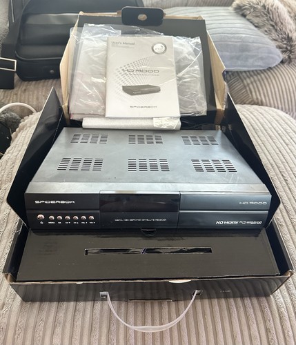 Spiderbox 9000hd satellite - spiderbox,