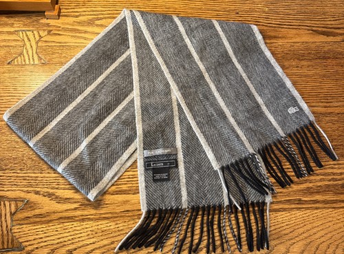 Lacoste unisex cashmere scarf - cashmere,