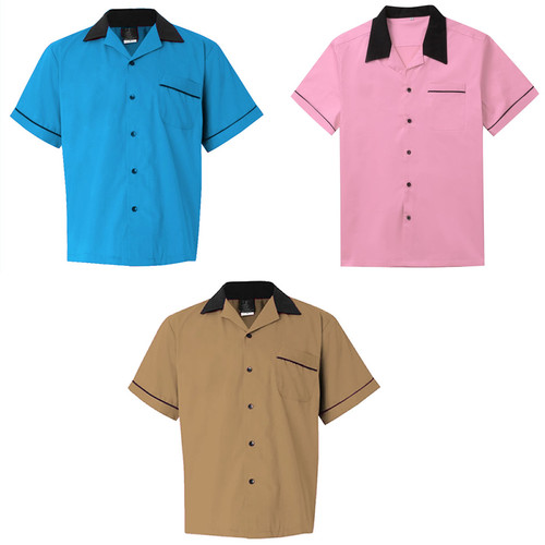 Male retro bowling - retro,