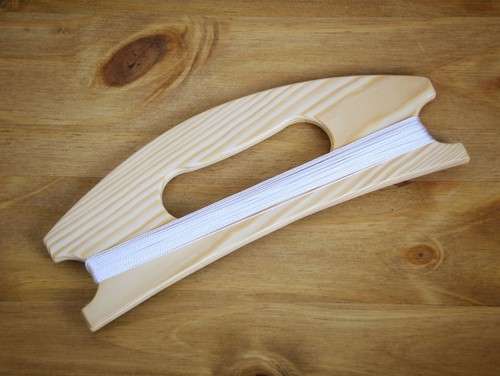 Wooden kite handle - kite, yacht