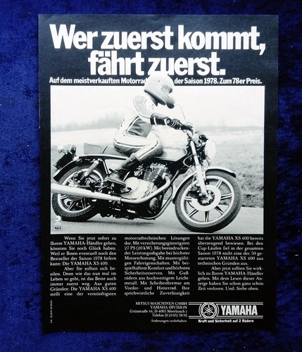 Yamaha 400 original - yamaha,
