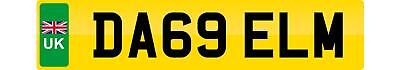 Personal number plate da69 - personal,