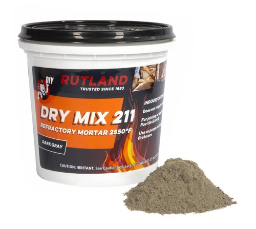 Rutland 211 refractory mortar - rutland,