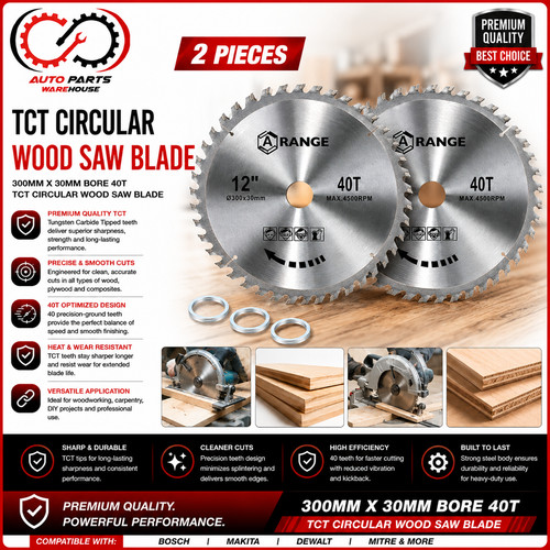 Tct circular saw blade - 2x,