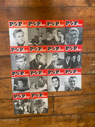 Pop weekly magazine 1962 - pop,