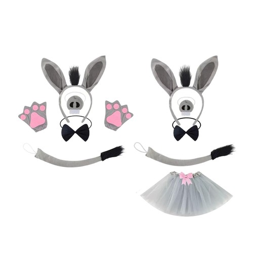 Donkey costume accessories set - costume,