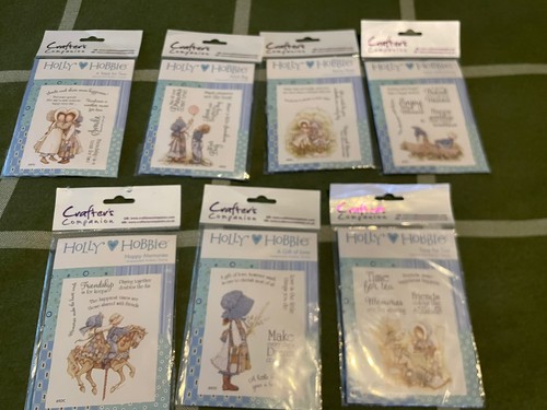 Holly hobbie rubber stamp - rubber,